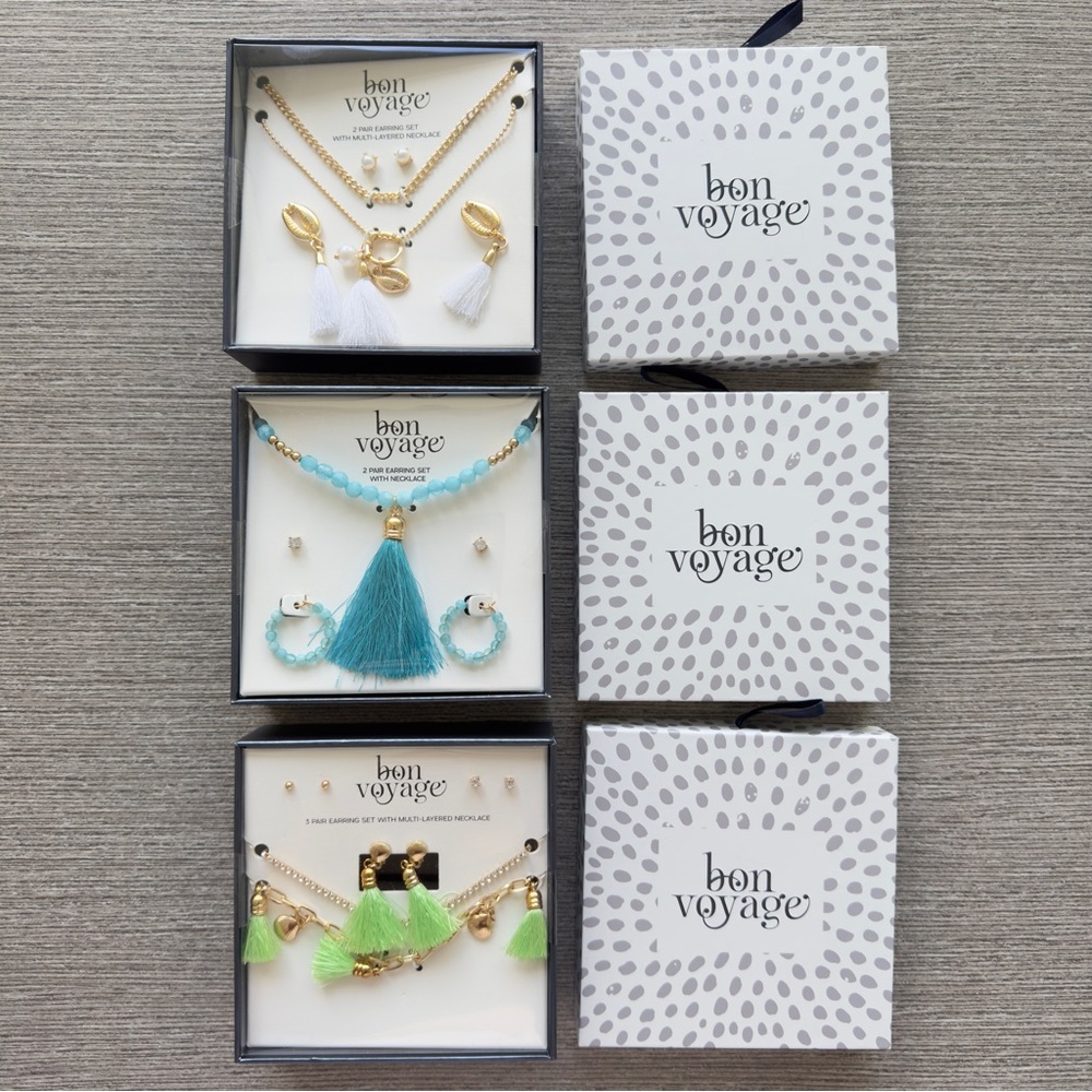 All for$30 - BON VOYAGE JEWLERY SET FOR VACATION